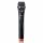 Lenco MCW-011BK wireless Microphone with 6,3mm battery powered receiver Black