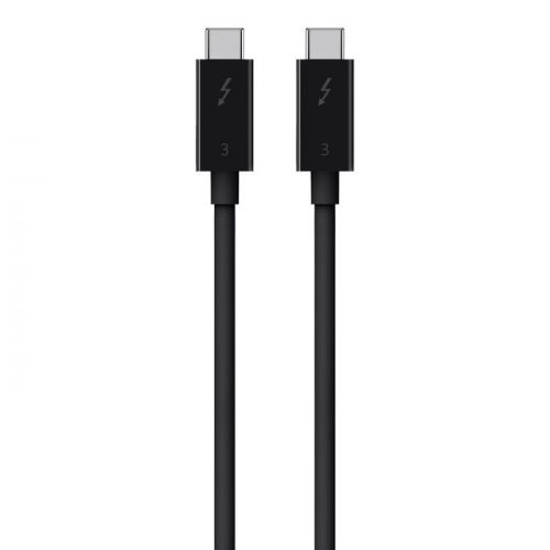 Belkin Thunderbolt 3 Cable USB-C to USB-C 0,8m Black