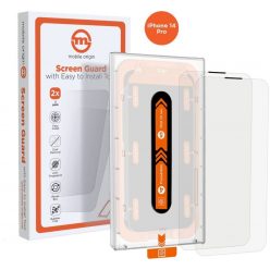   Mobile Origin Screen Guard iPhone 14 Pro with easy applicator 2 pack