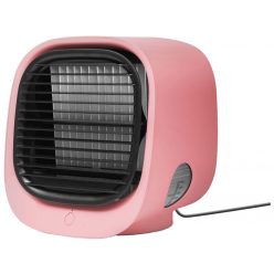   Bewello BW2009PK Hordozható mini léghűtő ventilátor USB Pink