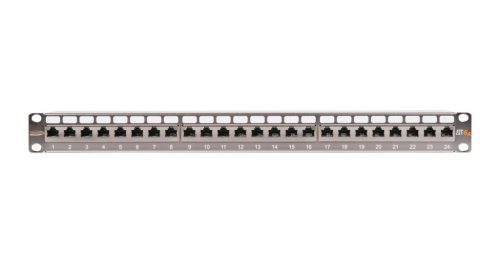 NIKOMAX 24-port Patch Panel 1U Grey