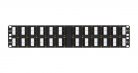 NIKOMAX 48-port Patch Panel 2U Black