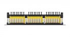 NIKOMAX 24-port Patch Panel 0,5U Black