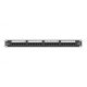 NIKOMAX 24-port Patch Panel 1U Black