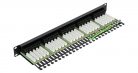 NIKOMAX 50-port Patch Panel 1U Black