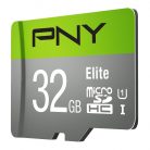 PNY 32GB microSDXC Elite Class 10 UHS-I + adapterrel