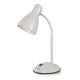 Esperanza Alkes E27 Desk Lamp White