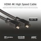 ACT HDMI High Speed v2.0 HDMI-A male - HDMI-A male cable 5m Black