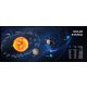 Gembird MP-SOLARSYSTEM-XL-01 Mouse Pad Black