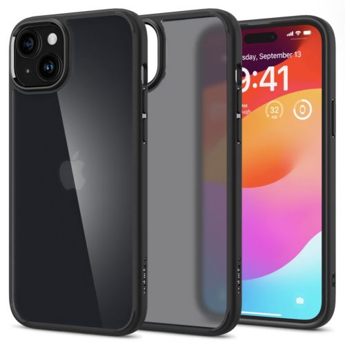 Spigen iPhone 15 Plus Case Ultra Hybrid Frost Black