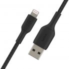 Belkin Braided Lightning to USB-A Cable 1m Black