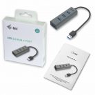 I-TEC 4-port USB3.0 Hub Grey