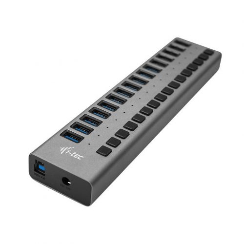 I-TEC 16 port USB 3.0 Charging Hub+Power Adapter 90W Grey