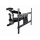 Gembird WM-75ST-01 Full-motion TV wall mount 32”-75” Black