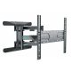 Gembird WM-80ST-01 Full-motion TV wall mount 40”-80” Black