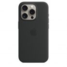 Apple iPhone 15 Pro Silicone Case with MagSafe Black