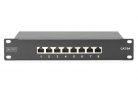 Digitus 8-Port Patch Panel 1U Black