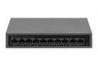 Digitus 8+2 Port FE PoE Switch Black