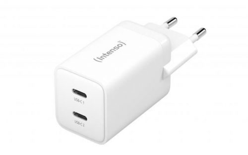 Intenso W40CC GaN Power Adapter White