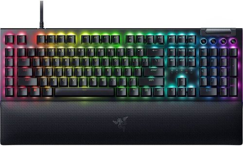 Razer BlackWidow V4 Green Switch Keyboard Black US