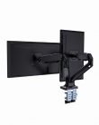 Gembird MA-DA2-03 Full-motion desk 2-display mounting arm 17”-35” Black