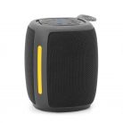 Gembird SPK-BT-LED-03-BK Bluetooth Speaker Black