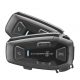 Interphone U-COM8R Bluetooth headset for closed and open helmets Twin Pack