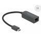 DeLock Delock USB Type-C adapter apa   2,5 Gigabit LAN kompakt