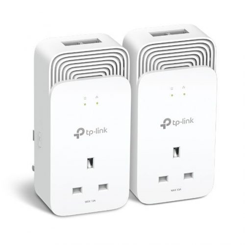 TP-Link PG2400P KIT G.hn2400 Passthrough Powerline Adapter Kit