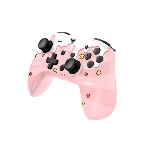 Dragonshock PopTop Compact Wireless Controller for Switch Sweet Pink