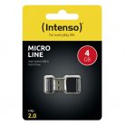 Intenso 4GB Micro Line USB2.0 Black