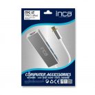 INCA ITPC-3T USB3.0 + Eternet  RJ45 Multiplexer Silver