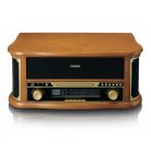 Lenco TCD-2551 Retro Turntable with Bluetooth Wood