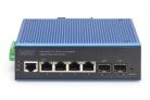 Digitus Industrial 4+2 -Port L2 managed Gigabit Ethernet Switch