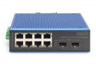 Digitus Industrial 8+2-Port Fast Ethernet Switch