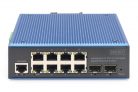 Digitus  Industrial 8+2 -Port L2 managed Gigabit Ethernet Switch