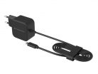 Conceptronic  OZUL04BE 67W GaN USB PD Charger Built-in USB-C Cable Black