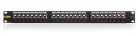 Keline 24-port Patch Panel 1U Black