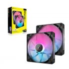 Corsair iCUE LINK RX140 RGB 140mm PWM Fan Twin Starter Kit