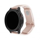 FIXED Sporty szilikon szíj gyors kioldóval 22mm for Smartwatch, pink