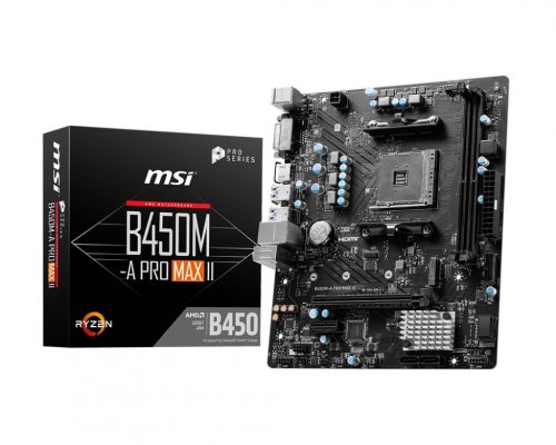 Msi B450M-A PRO MAX II