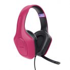 Trust GXT415 Zirox Lightweight Gaming Headset Pink