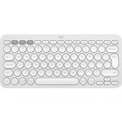   Logitech Pebble Keys 2 K380s Bluetooth Keyboard Tonal White US