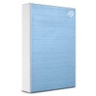 Seagate 5TB 2,5" USB3.0 One Touch HDD with Password Protection Light Blue