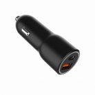 Gembird 2-Port USB Car Fast Charger Black