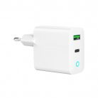 Gembird 2-Port 20W USB Fast Charger White