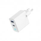 Gembird 2-Port 30W USB Fast Charger White