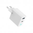 Gembird 2-Port 30W USB Fast Charger White