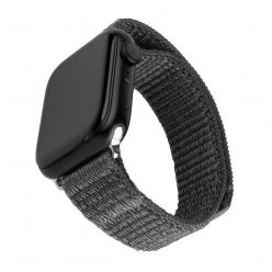   FIXED nylon sportos óraszíj Apple Watch Ultra 49mm-es okosórához, sötétszürke FIXNST2-1029-GR