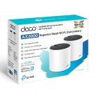 TP-Link Deco X55 AX3000 Whole Home Mesh WiFi 6 Unit System (2 Pack) White